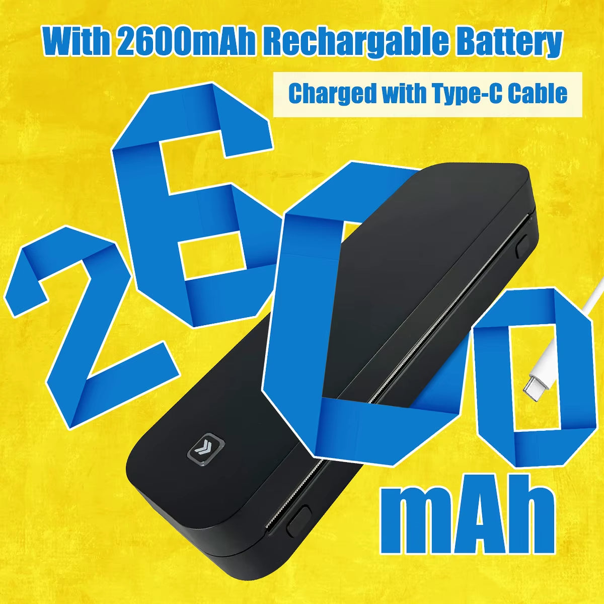 A4 Thermal Printer 203DPI Bluetooth Pocket Photo Document Printer Memo Note Tattoo Printing Wireless Inkless Thermal Printer